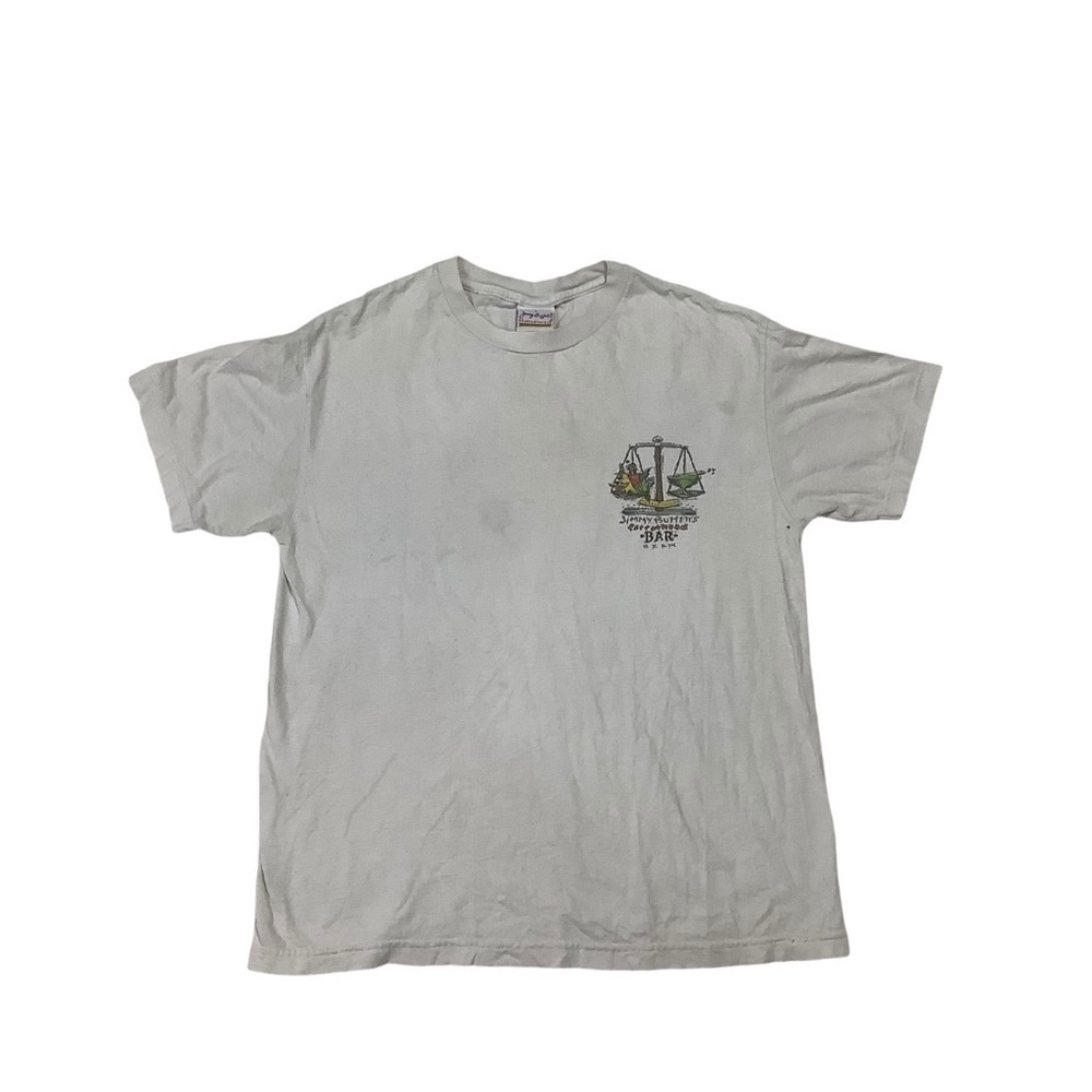 Vintage Jimmy Buffett’s Margaritaville 2001 Tee Sz Large White